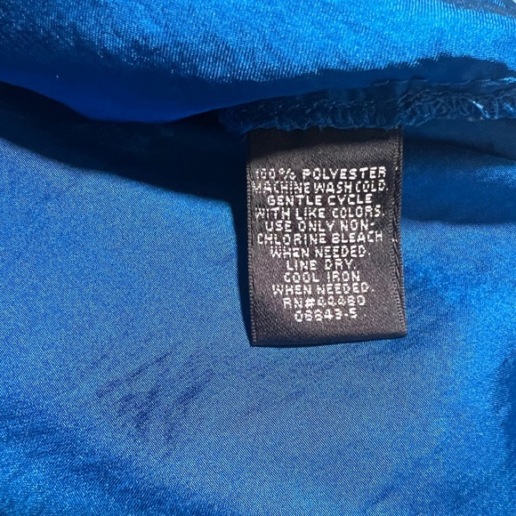 NICOLE by Nicole Miller Royal Blue Pullover, Size Large - Picture 4 of 5